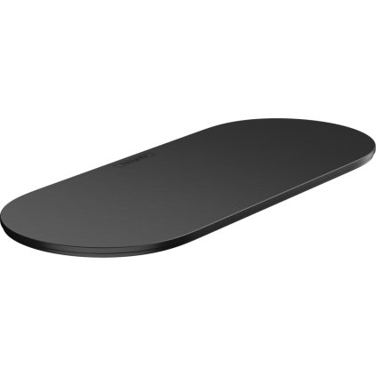 Hansgrohe WallStoris, kryt na odkládací poličku, černá matná, HAN-27925670
