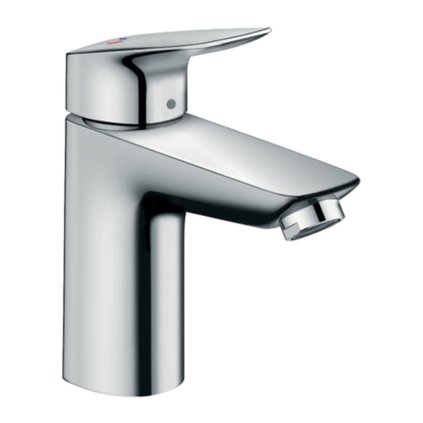 Hansgrohe Logis, páková umyvadlová baterie 100 CoolStart bez odtokové soupravy, chromová, HAN-71103000
