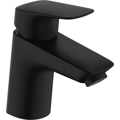 487766 hansgrohe logis umyvadlova bateria 70 s odtokovou supravou push open cierna matna han 71077670