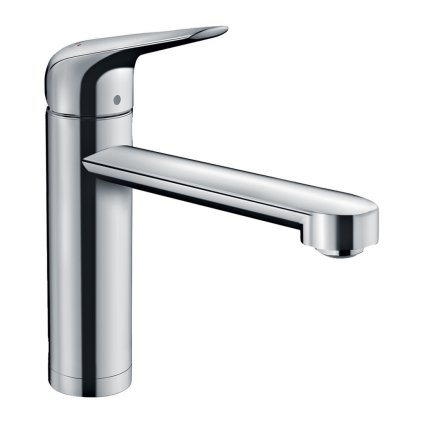 Hansgrohe Focus M42, kuchyňská páková baterie 120 1jet s instalací před okno, chromová, HAN-71807000