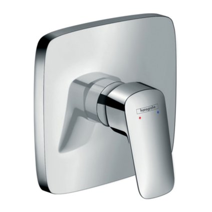 Hansgrohe Logis, páková sprchová baterie HighFlow pod omítku, chromová, HAN-71607000