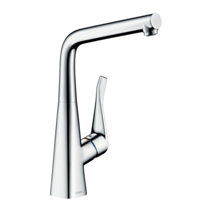 Hansgrohe Metris M71, kuchyňská páková baterie 320, Eco, 1jet, chromová, HAN-14782000
