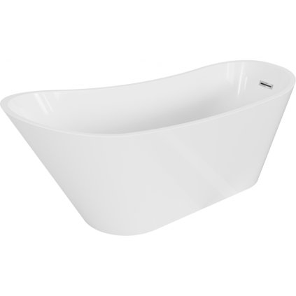 485981 3 mexen alta volne stojaca vana 170 x 75 cm biela chromovy prepad 52141707500 01