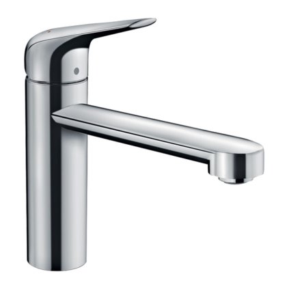 Hansgrohe Focus M42, páková kuchyňská baterie 120, CoolStart, Eco, 1jet, chromová, HAN-71864000