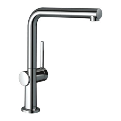 Hansgrohe Talis M54, kuchyňská páková baterie 270, vytahovatelný výtok, 1jet, sBox, chromová, HAN-72809000