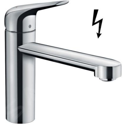 Hansgrohe Focus M42, dřezová baterie M425-H120, chromová, HAN-71804000