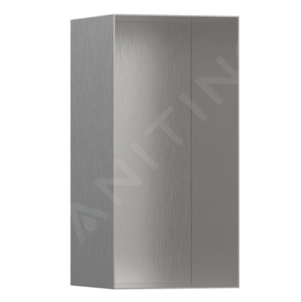 Hansgrohe XtraStoris Minimalistic, výklenek do zdi, 300x150x140 mm, kartáčovaná nerezová, HAN-56076800