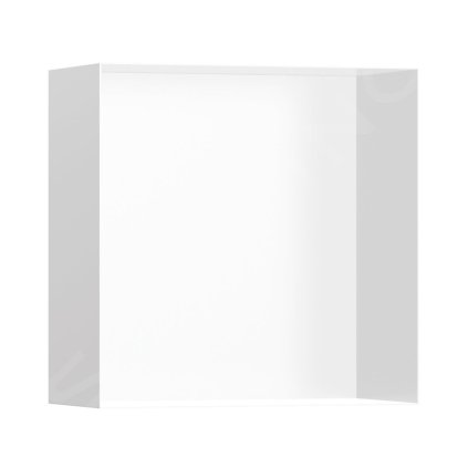 Hansgrohe XtraStoris Minimalistic, výklenek do zdi, 300x300x140 mm, matná bílá, HAN-56079700