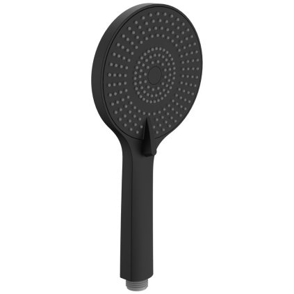 Sapho, Ruční masážní sprcha, 3 režimy, Ø 120 mm, ABS/černá mat, SK879B