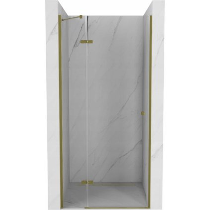 46846 mexen roma sprchove dvere do otvoru 70 x 190 cm 6mm cire sklo zlaty profil 854 070 000 50 00