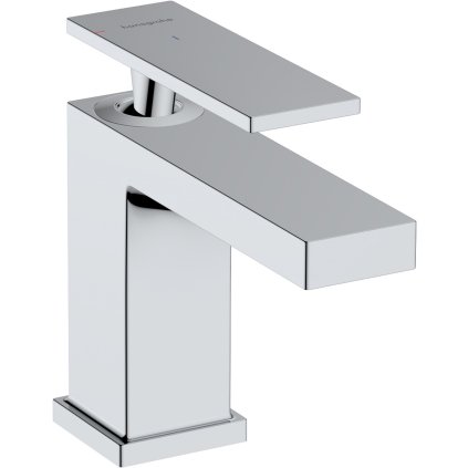 Hansgrohe Tecturis E, páková umyvadlová baterie 80 CoolStart EcoSmart+ s odtokovou garniturou, chromová, HAN-73002000
