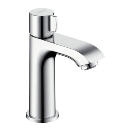 Hansgrohe Metris, stojánkový ventil 100 bez odtokové soupravy, chromová, HAN-31166000