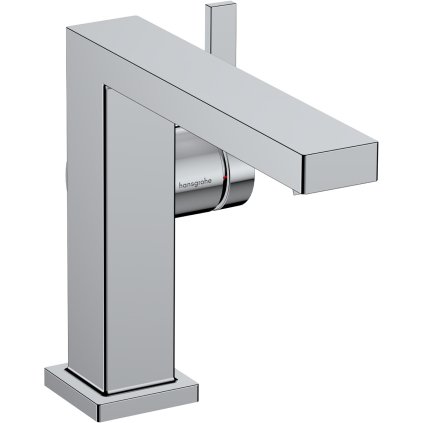 Hansgrohe Tecturis E, páková umyvadlová baterie 110 Fine CoolStart EcoSmart+ s odtokovou garniturou Push-Open, chromová, HAN-73020000