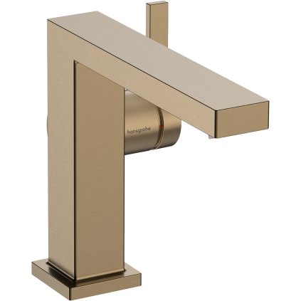 490394 hansgrohe tecturis e pakova umyvadlova bateria 110 fine coolstart ecosmart s odtokovou garniturou kartacovany bronz han 73023140