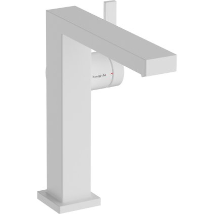 490556 hansgrohe tecturis e pakova umyvadlova bateria 150 fine coolstart ecosmart s odtokovou garniturou push open biela matna han 73040700