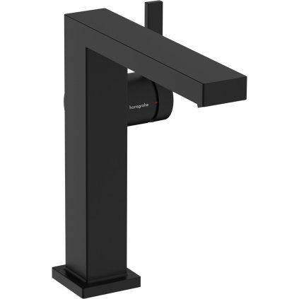 490532 hansgrohe tecturis e pakova umyvadlova bateria 150 fine coolstart ecosmart s odtokovou garniturou push open cierna matna han 73040670