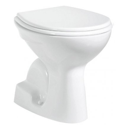 127371 aqualine wc misa 36x54cm spodny odpad biela tp340