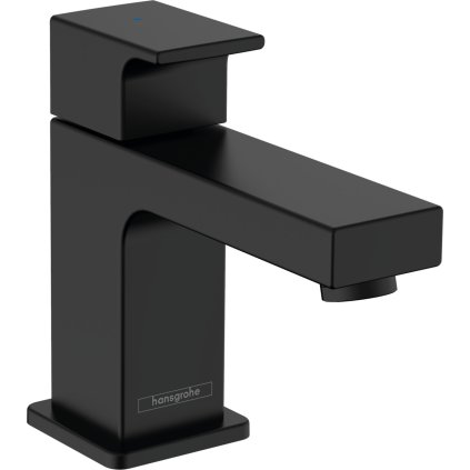 Hansgrohe Vernis Shape, stojánkový ventil 70 pro studenou vodu bez odtokové soupravy, černá matná, HAN-71592670