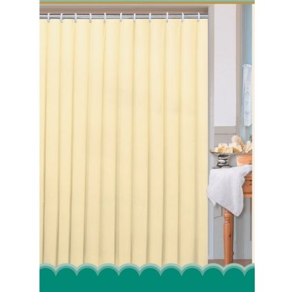 Aqualine, Závěs 180x180cm, 100% polyester, jednobarevný, béžový, 0201103 BE