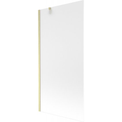 484820 4 mexen next 1 kridlova vanova zastena 90 x 150 cm 6mm sklo namraza zlata matna 895 090 000 00 30 55