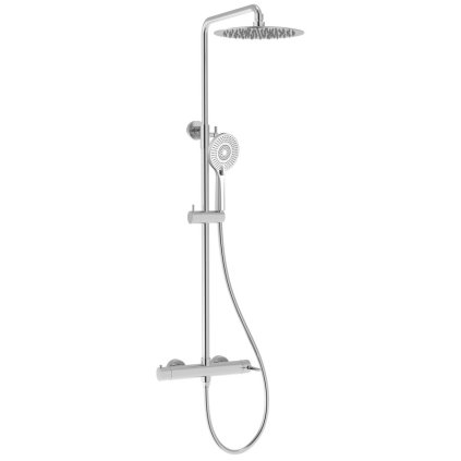 Sapho, ICONIC sprchový sloup s pákovou baterií, chrom, AF139