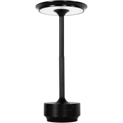 Toolight, bezdrátová USB dotyková noční lampa APP1371-T, černá matná, OSW-08635