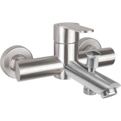 Bath mixer, wall-mounted