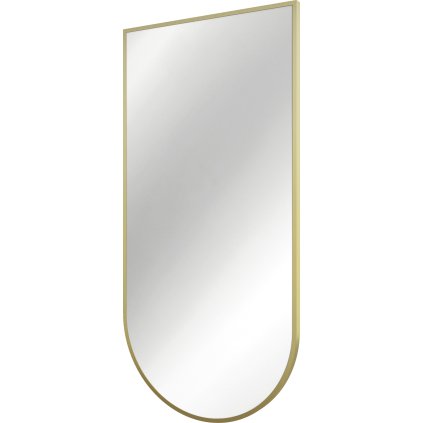 Mirror, hanging, in a frame