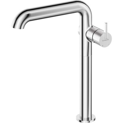 Washbasin tap, tall, s rectangular spout