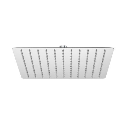 Mereo, Talířová sprcha horní, Slim, hranatá 250x250 mm s kloubem, nerez, MER-CB485P