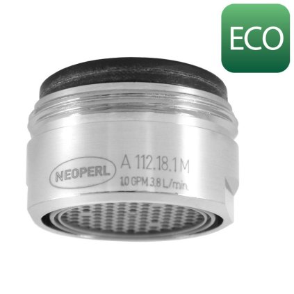 Sapho, NEOPERL perlátor pro úsporu vody 3,8 l/min, externí závit M24x1, chrom, 3073.103
