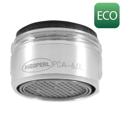Sapho, NEOPERL perlátor pro úsporu vody 6 l/min, externí závit M24x1, chrom, 3073.106