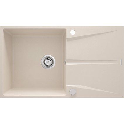514339 deante corio 1 komorovy granitovy drez 860x500x216mm bezova dea zrc 511a