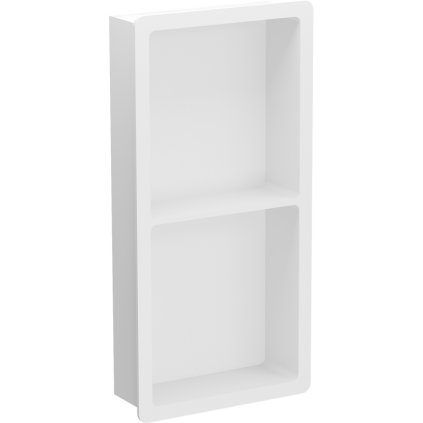Mexen X-Wall-K, polička pro zapuštění z konglomerátu 622x307x100 mm, bílá, 1900623010