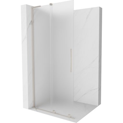 509044 mexen velar l posuvna sprchova zastena walk in 110 x 200 cm 8mm sklo namraza brusena ocel 871 110 003 33 97