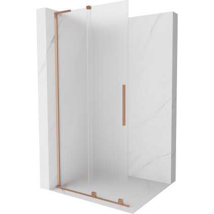 508990 mexen velar l posuvna sprchova zastena walk in 90 x 200 cm 8mm sklo namraza medena matna 871 090 003 33 65