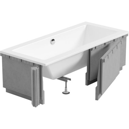 516577 3 mexen x st polystyrenovy plast na obdlznikovu vanu 160 190 x 70 90 cm led drazka biela 55021 01