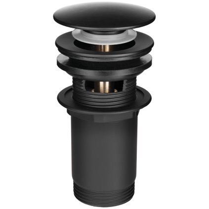 Laveo, umyvadlový výpust, černá, LAV-CKK_72R3