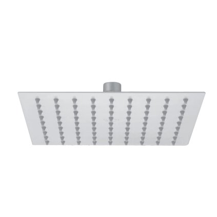 Laveo Kvadrato, horní/hlavová sprcha 200x200 mm, čtverec, bílá, LAV-NLQ_6DAS