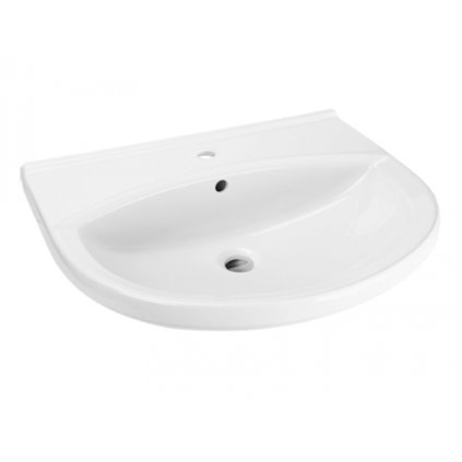 Mereo, Umyvadlo s otvorem pro baterii, keramika, VSD50N (W409401)