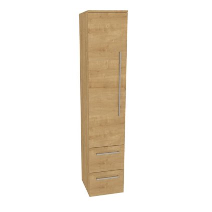 Mereo, Bino, koupelnová skříňka vysoká 163 cm, levá, Multidecor, CN697DARL