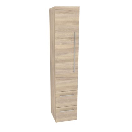 Mereo, Bino, koupelnová skříňka vysoká 163 cm, levá, Multidecor, CN697BLE1