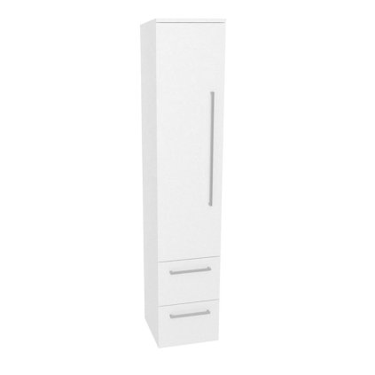 Mereo, Bino, koupelnová skříňka vysoká 163 cm, levá, Multidecor, CN697BIEL