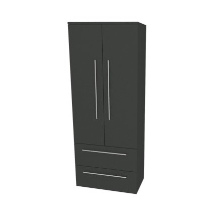 593920 mereo mereo bino kupelnova skrinka vysoka 163 cm dvojita multidecor seda antracit mer cn699sean