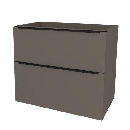 Mereo, Mailo, koupelnová skříňka 101 cm, černé madlo, Multidecor, CN592SBLAS1