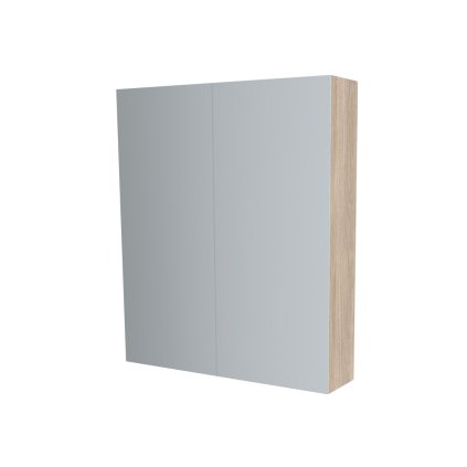 Mereo, Koupelnová skříňka zrcadlová 60 cm, galerka, 2 x dvířka, Multidecor, CN798G62BLE1
