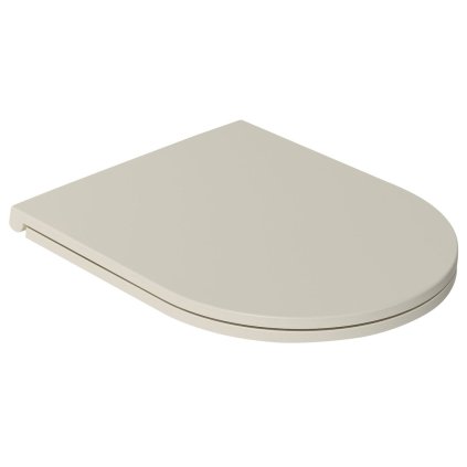 Isvea, INFINITY WC sedátko SLIM, Soft Close, Easy Take, Ivory, 40KF0532I-S