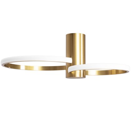 Toolight, LED stropní svítidlo APP1403-CW, zlatá, OSW-00962