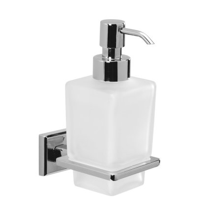 Gedy, COLORADO dávkovač mýdla, chrom/mléčné sklo, 6981