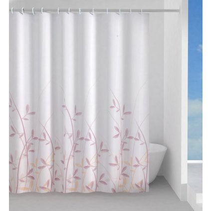 Gedy, FLORA sprchový závěs 180x200cm, polyester, 1320